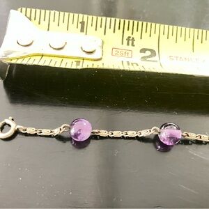 Amethyst Beaded Necklace